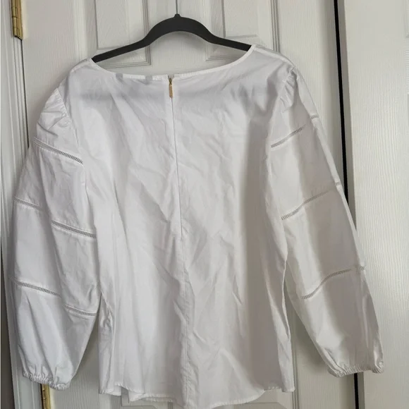 Lauren Ralph Lauren Elegant White Blouse - Picture 2 of 4